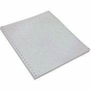 Staples Premium Bright Blank Computer Paper, 9 1/2" X 11", 2,500/Box