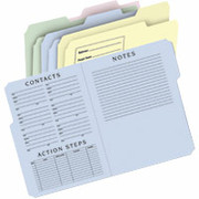Staples Preprinted Project File Folders, Letter, 24/Pack