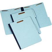 Staples Pressboard Fastener Folders, Letter, 3" Expansion, 25/Box