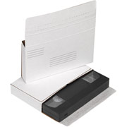 Staples Pull & Seal VHS Mailer, 5/Pack