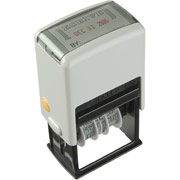 Staples Self-Inking Two-Color Dater, "Received"