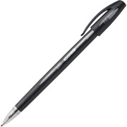 Staples Sonix Ballpoint Stick Pens, Medium Point, Black, 5 Pack