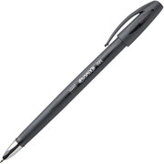 Staples Sonix Gel-Ink Stick Pens, Medium Point, Black, 5 Pack