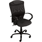 Staples Vocazo Black Mesh Manager's Chair