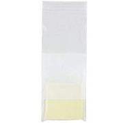 Staples White Block Recloseable 2-Mil Poly Bags, 4" x 10"