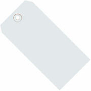 Staples White Shipping Tags, #8, 6-1/4" x 3-1/8"