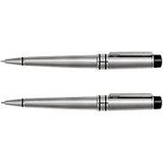 Swiss Army Ballpoint Pen and Pencil Set, Silver