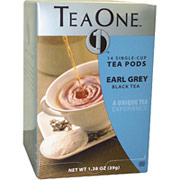 TeaOne Single Cup Earl Gray Tea Pods
