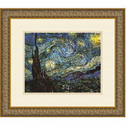 "The Starry Night (Sternennacht)", Framed Print, 14 1/8"H x 16 1/8"W