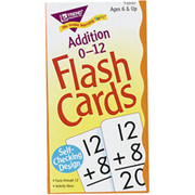 Trend Enterprises Addition 0-12 Flash Cards