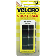 VELCRO Brand STICKY BACK Fasteners, Black