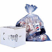 Webster Classic Clear Trash Bags, .6 mil, 31-33 Gallon