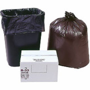 Webster ReClaim 100% Recycled Can Liners, Heavy, Black, 1.0 Mil, 33 Gallon