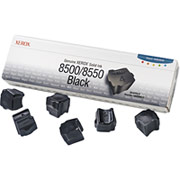 Xerox 108R00672 Black Solid Ink, 6/Pack