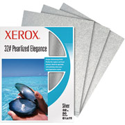 Xerox Pearlized Elegance Paper, 8 1/2" x 11", Silver
