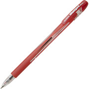 Zebra DuoGel Pens, Medium Point, Red, Dozen