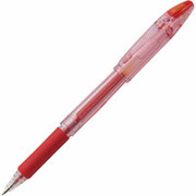 Zebra Jimnie Gel-Ink Pens, Medium Point, Red, Dozen
