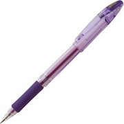 Zebra Jimnie Gel-Ink Pens, Medium Point, Violet, Dozen
