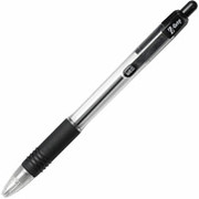 Zebra Z-Grip Retractable Ballpoint Pen, Medium Point, Black, Dozen