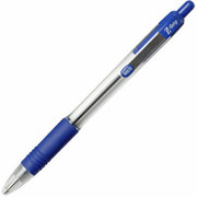 Zebra Z-Grip Retractable Ballpoint Pen, Medium Point, Blue, Dozen