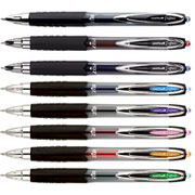 uni-ball 207 Retractable Gel-Ink Pens, Medium Point, Assorted, 8/Pack