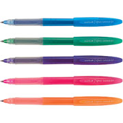uni-ball Gelstick Pens, Medium Point, Assorted, 5/Pack
