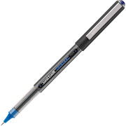 uni-ball Vision Rollerball Pens, Micro Point, Blue, Dozen