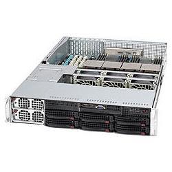 SUPERMICRO COMPUTER 1000W REDUNDANT POWER SUPPLY 6 X 3.5INCH HOT-SWAP SAS / SATA DRIVE BAYS 6 X 8