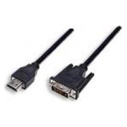 IC INTRACOM 10FT HDMI MALE TO DVI MALE