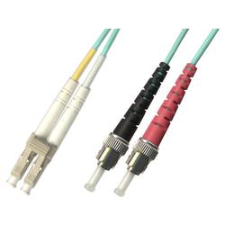 Ultra Spec Cables 10M Multimode Duplex 10 Gigabit Fiber (50/125) - LC to ST