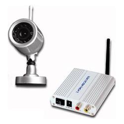AGPtek 2.4GHz Wireless Outdoor Weather-proof Security Camera Kit with Night Vision