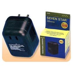 SEVENSTAR 50 WATT BLACK STEP UP / DOWN CONVERTER