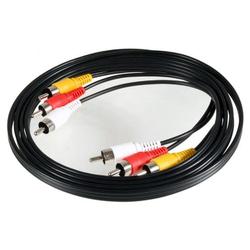 IGM 6FT Pro Series Composite (RYW) Audio Video RCA TV Cable