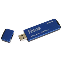 ZONET 802.11g Wireless USB Adapter