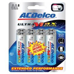 AC Delco AC DELCO AA 8PK ULTRA- MAX ALKALINE