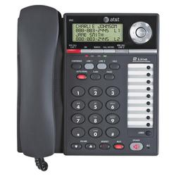 AT&T 993 Corded Telephone - 2 x Phone Line(s) - 1 x Headset, 1 x RJ-11 Data, 2 x RJ-14 Phone Line