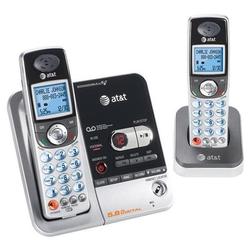 AT&T TL72208 5.8 GHz Digital Dual Handset Cordless Telephone - 1 x Phone Line(s) - 1 x Headset