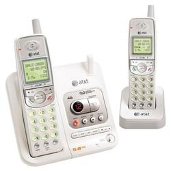 AT&T ATT 5.8 ANALOG 2 HNDST BUNDLE W CALLER ID NIC