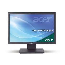 ACER AMERICA - DISPLAYS Acer Value V193W bm Widescreen LCD Monitor - 19 - 1440 x 900 @ 75Hz - 5ms - 0.284mm - 2000:1 - Black