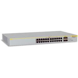 ALLIED TELESIS Allied Telesis AT-8000GS/24 Stackable Ethernet Switch - 4 x SFP Shared - 24 x 10/100/1000Base-T LAN, 2 x