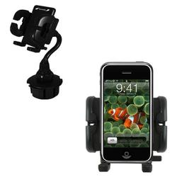 Gomadic Apple iPhone Car Cup Holder - Brand