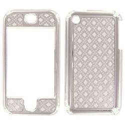 Wireless Emporium, Inc. Apple iPhone Chrome Diamond Snap-On Protector Case