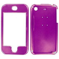 Wireless Emporium, Inc. Apple iPhone Chrome Purple Snap-On Protector Case