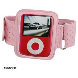 IGM Apple iPod Nano 3rd Gen Mositure Resistant Sport Arm Band - Pink