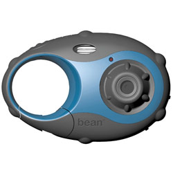 VISIONTEK Argus Bean 5 Megapixel Carabiner Clip-On Digital Camera - Blue