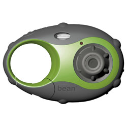 Argus Bean Carabiner Digital Camera - Green - 3.2 Megapixel - 1.5 Color LCD