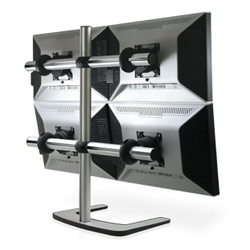 ATDEC Atdec V-FS-Q VISIDEC Quad Monitor Desk Stand for 12 to 24 LCD Monitors