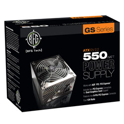 BFG TECHNOLOGIES BFG Tech 550 Watt ATX12V Power Supply