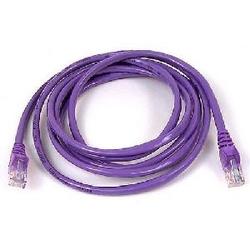 BELKIN COMPONENTS Belkin Cat. 5E UTP Patch Cable - 1 x RJ-45 - 1 x RJ-45 - 75ft - Purple