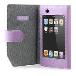 Belkin Leather Folio for iPod touch - Lavender
